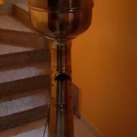 Antica bussola navale ottone 