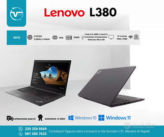 Lenovo Thinkpad L380 i3-8130U 16Gb 256Gb SSD 13"