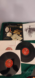 La traviata cofanetto vintage 3 33 giri Rca Victor