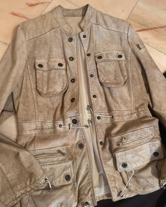 Giacca modelli sahariana in vera pelle