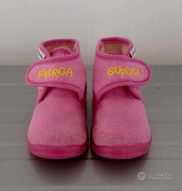 Pantofole Scarpe Bimba Superga N. 23 in tela