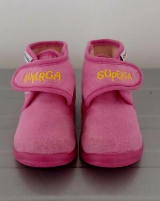 Pantofole Scarpe Bimba Superga N. 23 in tela