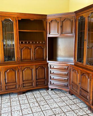 Arredamento sala completo – tavolo + 6 sedie + par