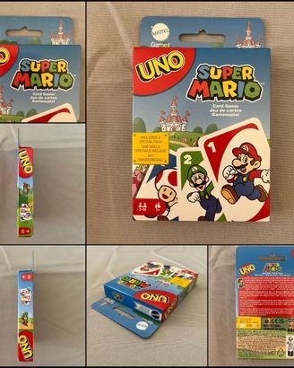 CARTE DA UNO EDIZIONE SPECIALE SUPER MARIO MATTEL