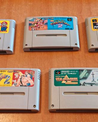 Giochi Super Famicom – Zelda – Mario – ECC.