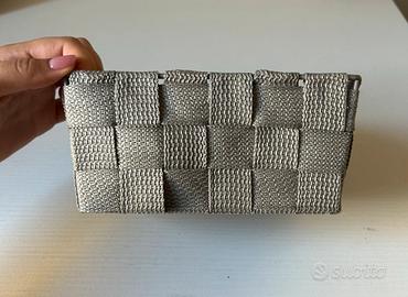 Grey Woven Storage Basket