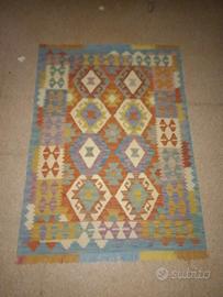 tappeto kilim afgano 100% lana 