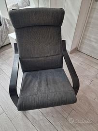 poltrona poang ikea doppio cuscino