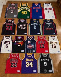 Collezione Canotte Champion NBA vintage anni 90/00