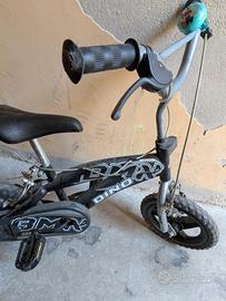 bicicletta bimbo BMX nera