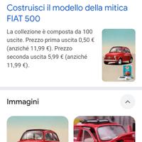 fiat 500 collezione edicola 