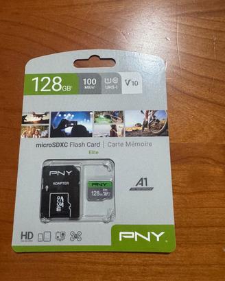 Scheda Memoria MicroSDXC PNY Elite 128GB