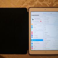 iPad Air 9.7" 16GB Wi-Fi + Cellular con cover