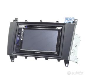 CORNICE NERA AUTORADIO 2-DIN MERCEDES CLASSE-C W20
