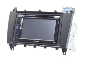 CORNICE NERA AUTORADIO 2-DIN MERCEDES CLASSE-C W20