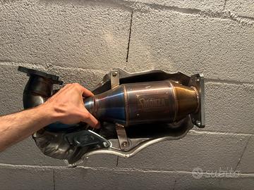 Downpipe 200 celle TD04 per abarth 595