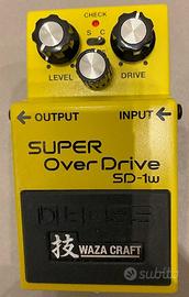 Pedale OverDrive per chitarra elettrica