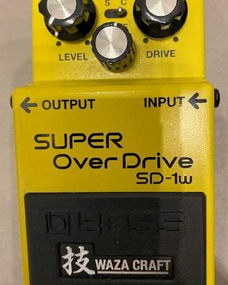 Pedale OverDrive per chitarra elettrica