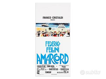 Locandina AMARCORD - Federico FELLINI - 1973
