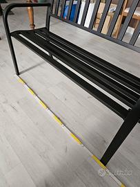 panchina ferro nera (cad1)
