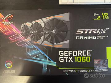 Nvidia GTX 1060 6GB asus strix