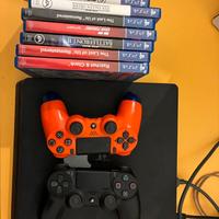 PS4 +2 joystick originali e giochi in foto