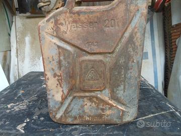 Tanica benzina in metallo