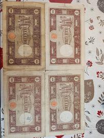 4 banconote 1000 lire