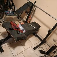 tapis roulant ,palestra panca e sacco da boxe