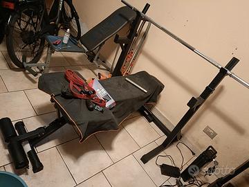 tapis roulant ,palestra panca e sacco da boxe