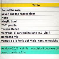 Vinili di vari autori
