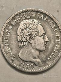 Carlo Felice - 1 lira 1830 (T)