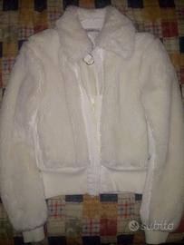 Giubbotto Donna Artigli Bianco Pelo tg.44