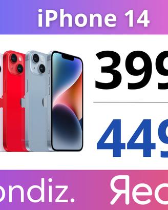 iPhone 14 Ritiro usato Garanzia 2 Anni