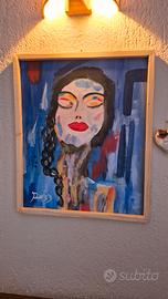 Quadro disegnato a mano da decorazione 