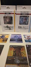 final fantasy tcg 2 starter set più carte sfuse