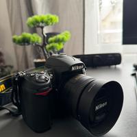 Nikon d7000 DSLR + 2 obiettivi kit completo