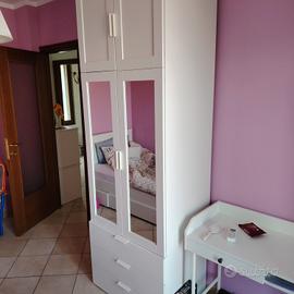armadio IKEA BRIMES con. Ante a Specchio e 3 casse