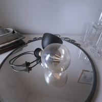 lampada basic palla paralume light luce casa uffic