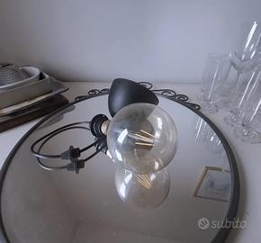 lampada basic palla paralume light luce casa uffic