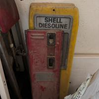 Pompe benzina vintage schell