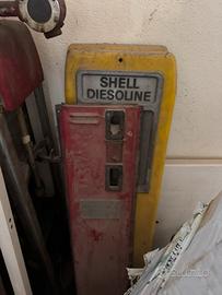 Pompe benzina vintage schell
