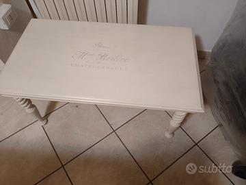 tavolino da soggiorno shabby usato come in foto 