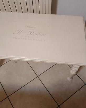 tavolino da soggiorno shabby usato come in foto 