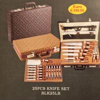 Set strumenti professionali da cucina, 25 pezzi