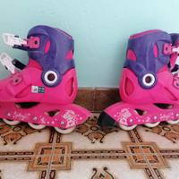 Pattini in linea bambina OXELO n. 32-34