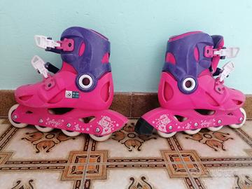 Pattini in linea bambina OXELO n. 32-34