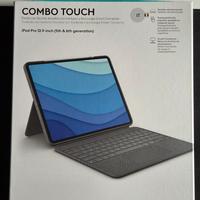 Logitech Combo Touch per iPad Pro 12.9 - Grigio