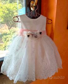 Vestito Battesimo neonata 9-12 m