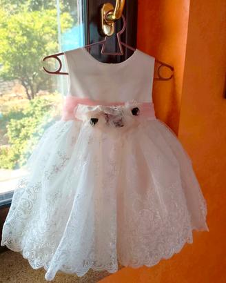 Vestito Battesimo neonata 9-12 m